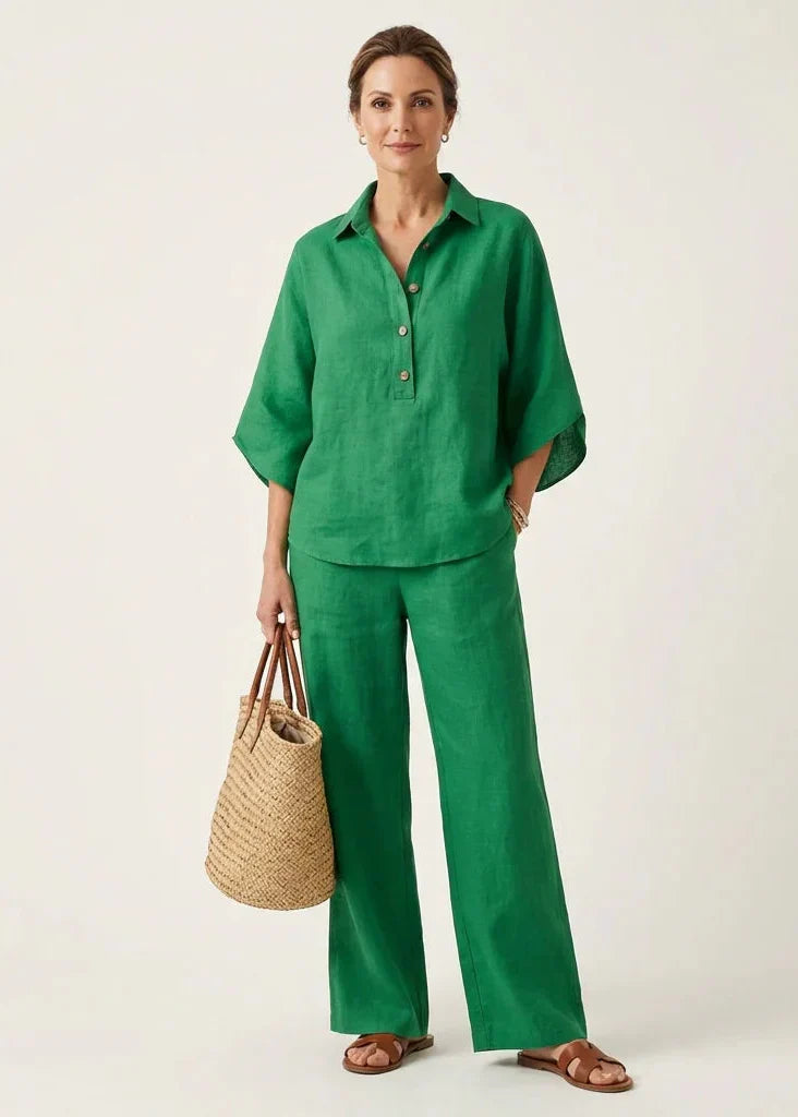 Linora™ | Ensemble coton chic fluide